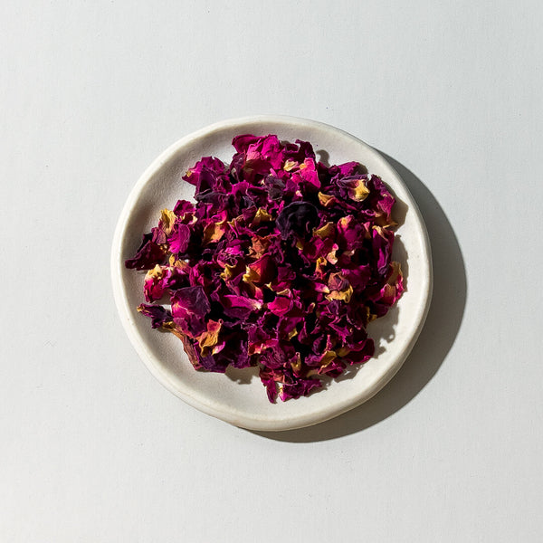 Rose Petals, a loose leaf organic tea by Organic Merchant