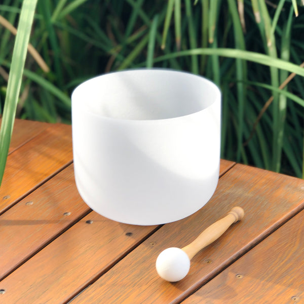 SHARP NOTE G# | 8' CRYSTAL SINGING BOWL