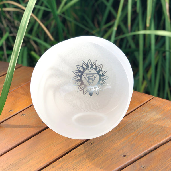 SHARP NOTE G# | 8' CRYSTAL SINGING BOWL