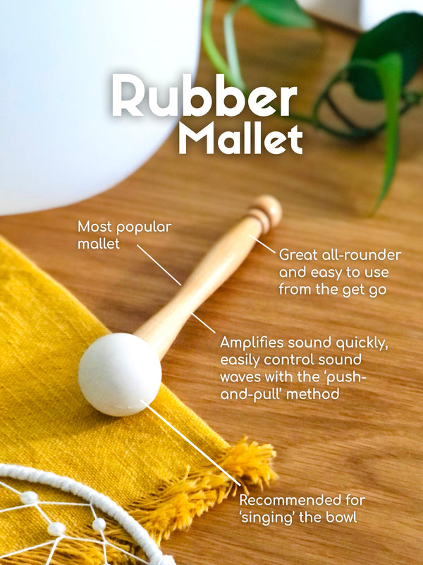 2 PACK COMBO (RUBBER & SILICONE MALLETS)