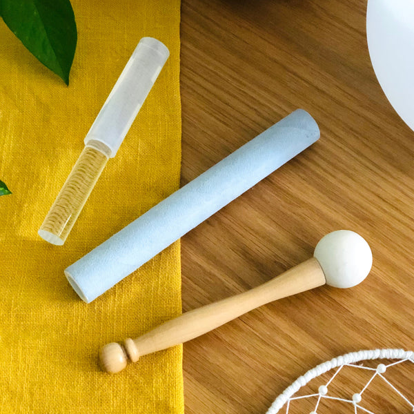 3 PACK COMBO (RUBBER, SILICONE & SUEDE MALLETS)