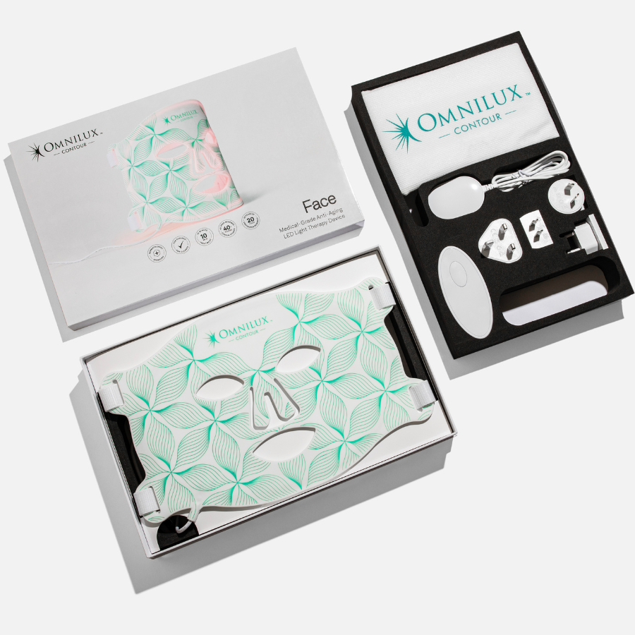 OMNILUX CONTOUR FACE & CLEAR DUAL PACK – Curated by Skin Angel