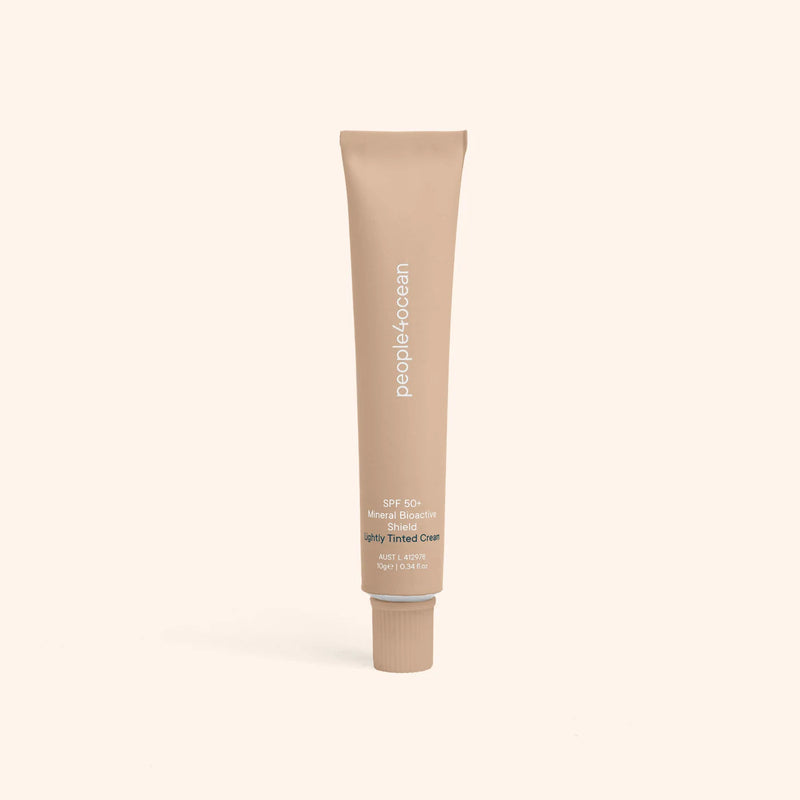 P4O SPF 50+ MINERAL BIOACTIVE SHIELD - LIGHTLY TINTED CREAM