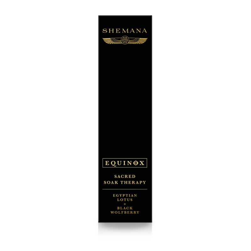 EQUINOX - SACRED BATH SOAK - EGYPTIAN LOTUS + BLACK WOLFBERRY