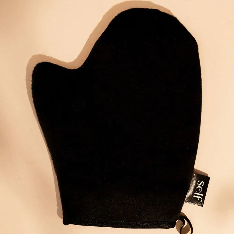 VELVET TANNING MITT